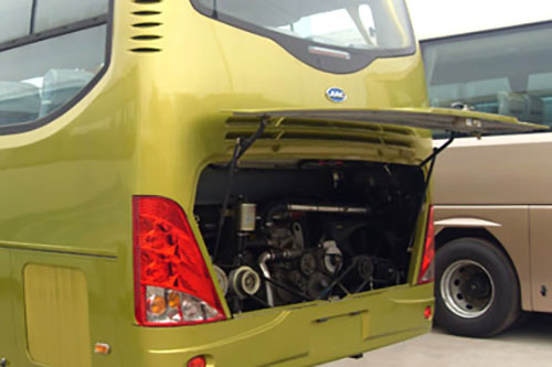 大巴后引擎蓋氣彈簧